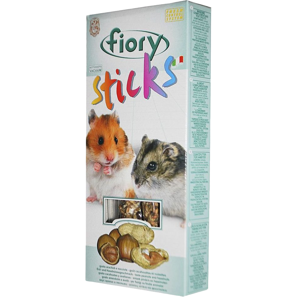 

Лакомство Fiory Sticks Палочки с орехами для хомяков 2x50 г