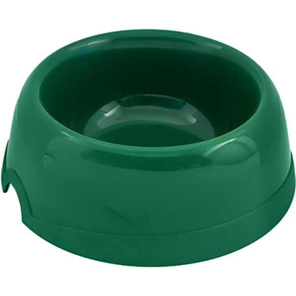 Миска для грызунов ХОРОШКА пластиковая зеленая 200 мл, цвет зеленый - фото 2
