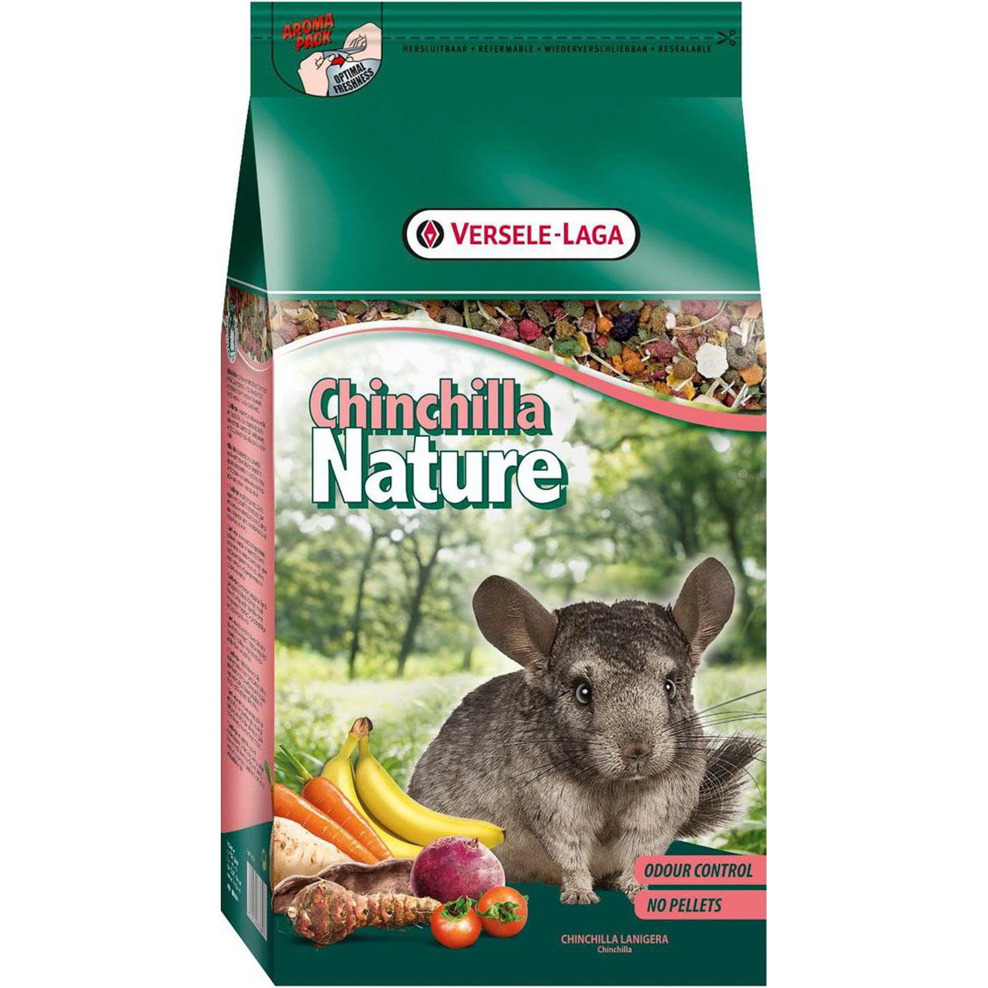 

Корм для грызунов VERSELE-LAGA Nature Chinchilla 2,5кг