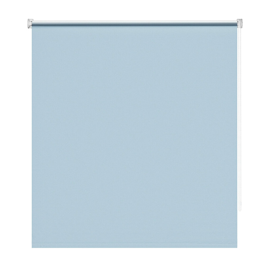 Штора рулонная Decofest блэкаут небесно-голубой 160х175 см, размер 160х175 см - фото 1