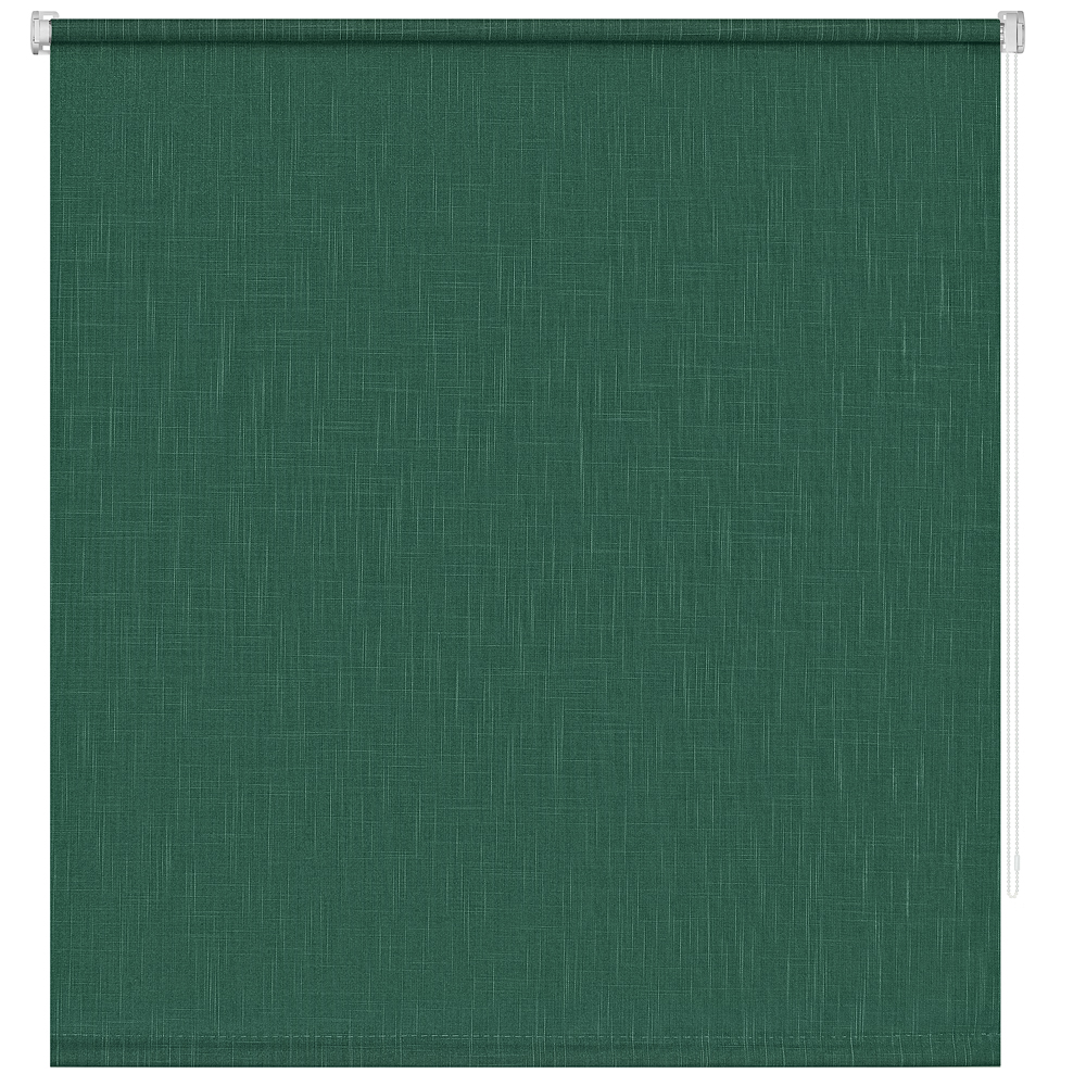 Штора рулонная Decofest Апилера Изумрудный 160x175 см, цвет зеленый, размер 175х160 - фото 1