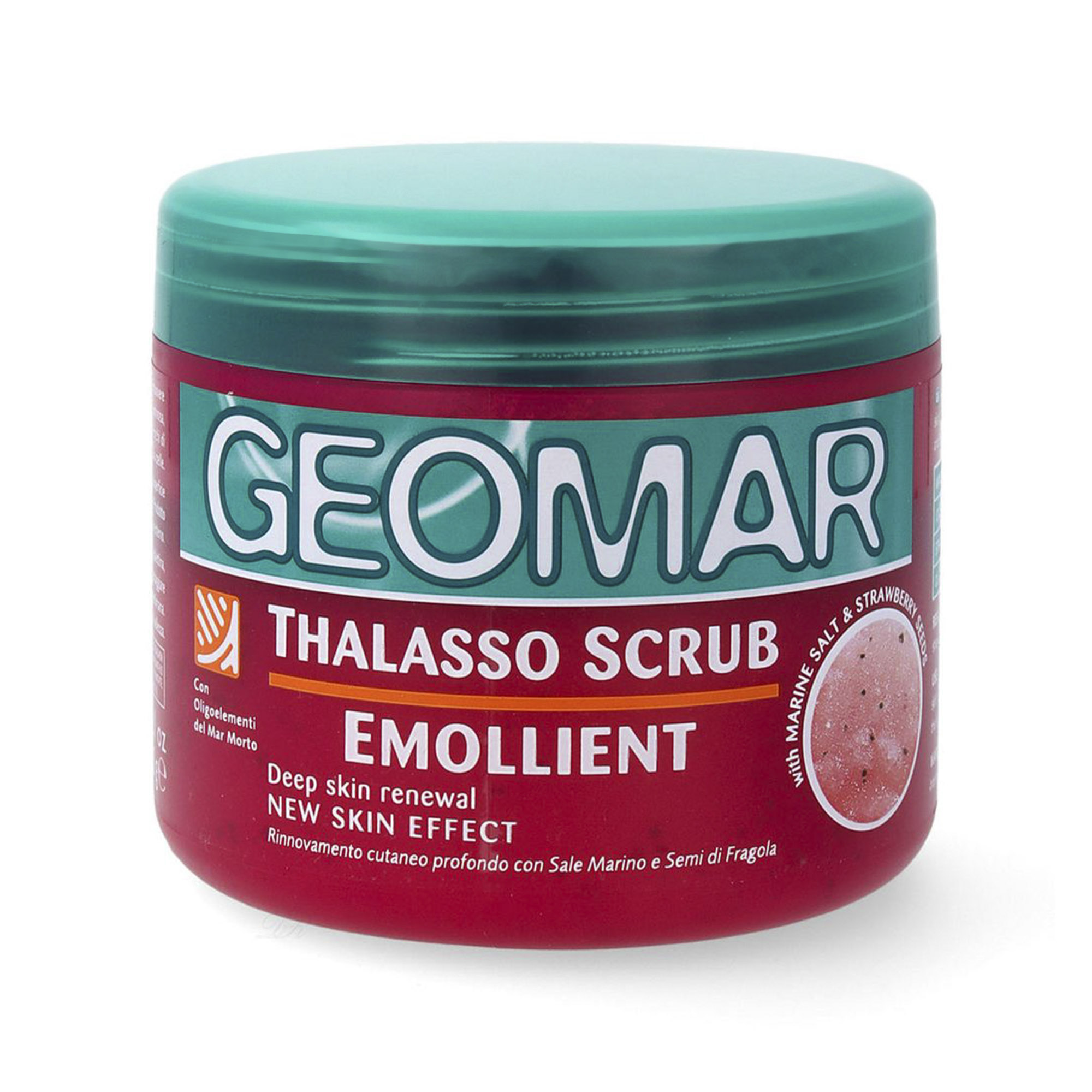

Скраб Талассо Geomar смягчающий с гранулами клубники 600 г
