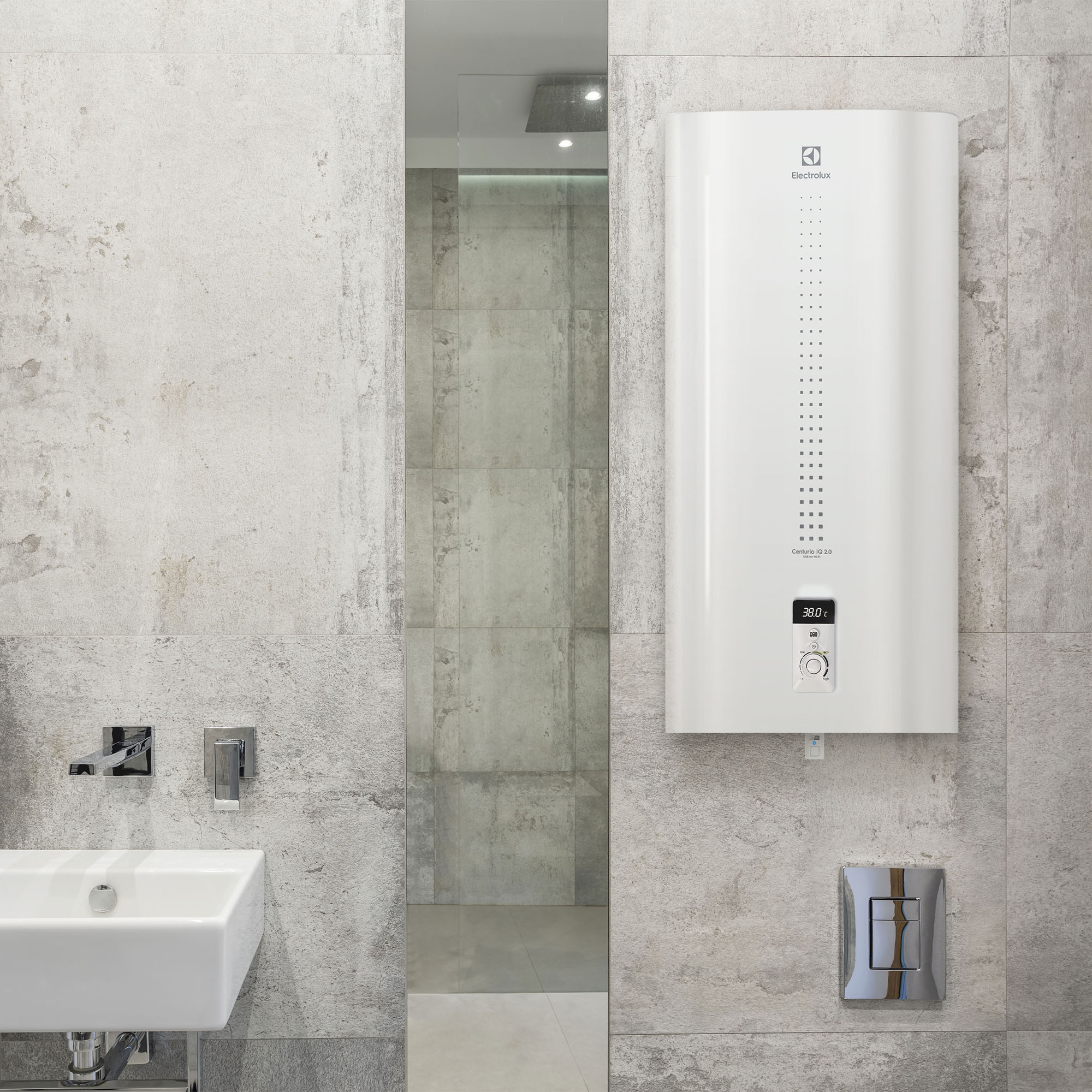 фото Водонагреватель electrolux ewh 80 centurio iq 2.0