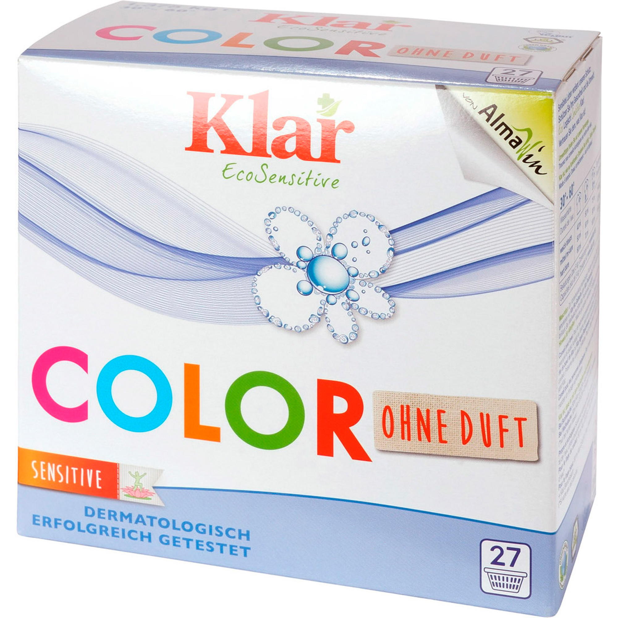 Стиральный порошок Klar Для цветного белья 1,375 кг