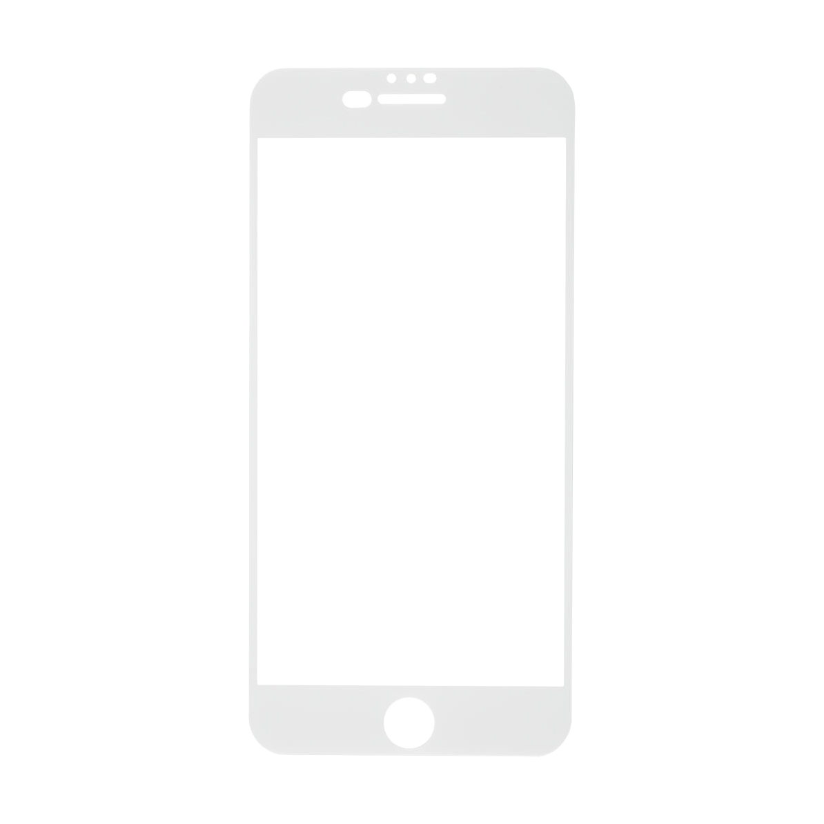 Защитное стекло Red Line Corning Full Screen для iPhone 6 Plus/7 Plus/8 Plus, белое, цвет белый iPhone 6 Plus, iPhone 7 Plus, iPhone 8 Plus - фото 1