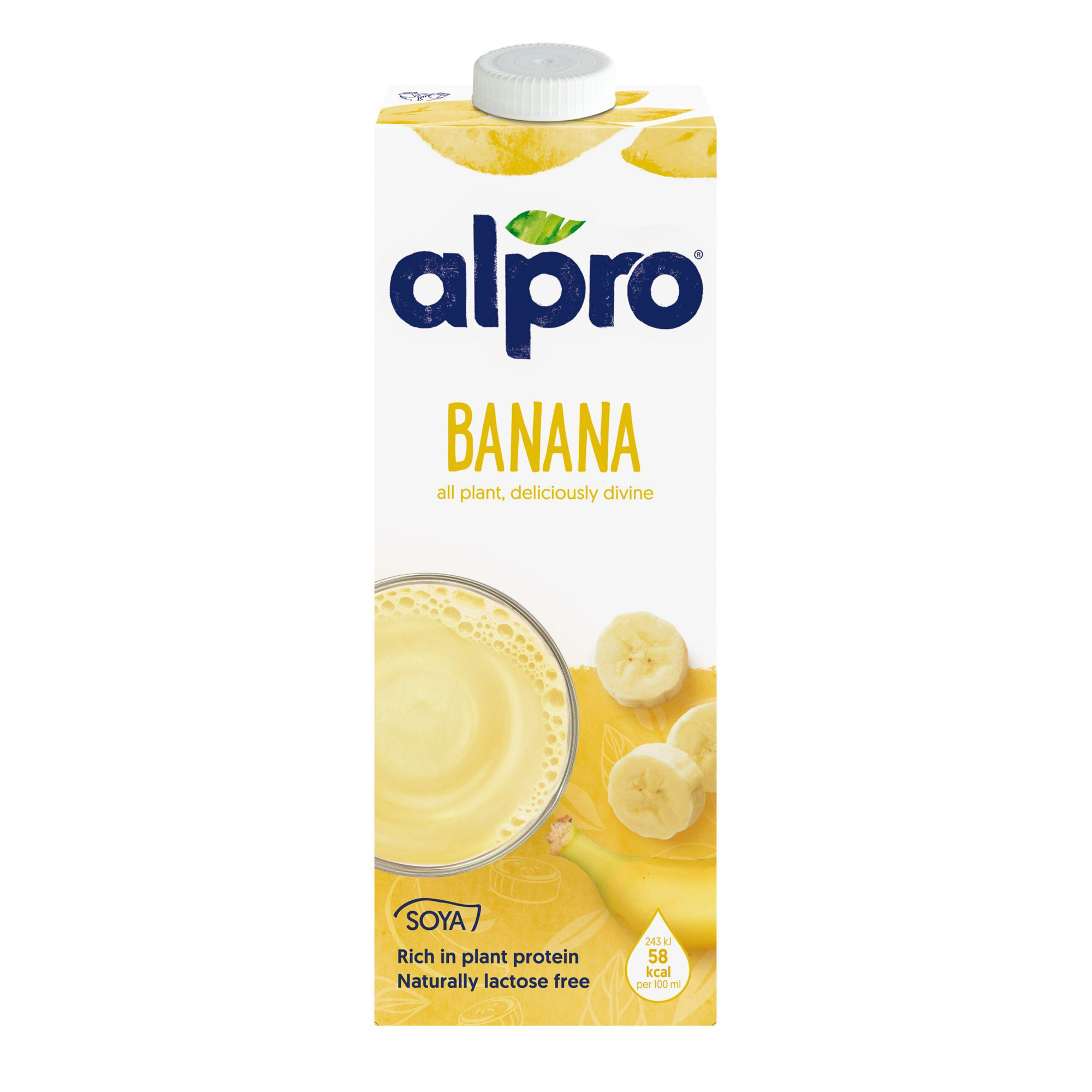 Напиток Alpro соевый со вкусом банана 1 л
