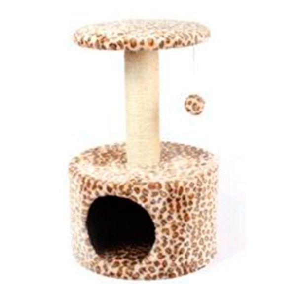 фото Дом-когтеточка для кошек major жираф 40х40х60см