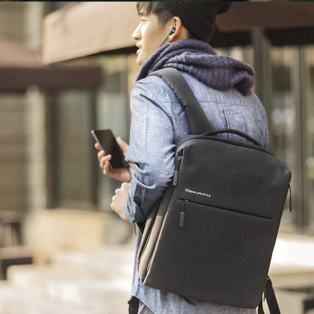 фото Рюкзак xiaomi mi city backpack темно-серый