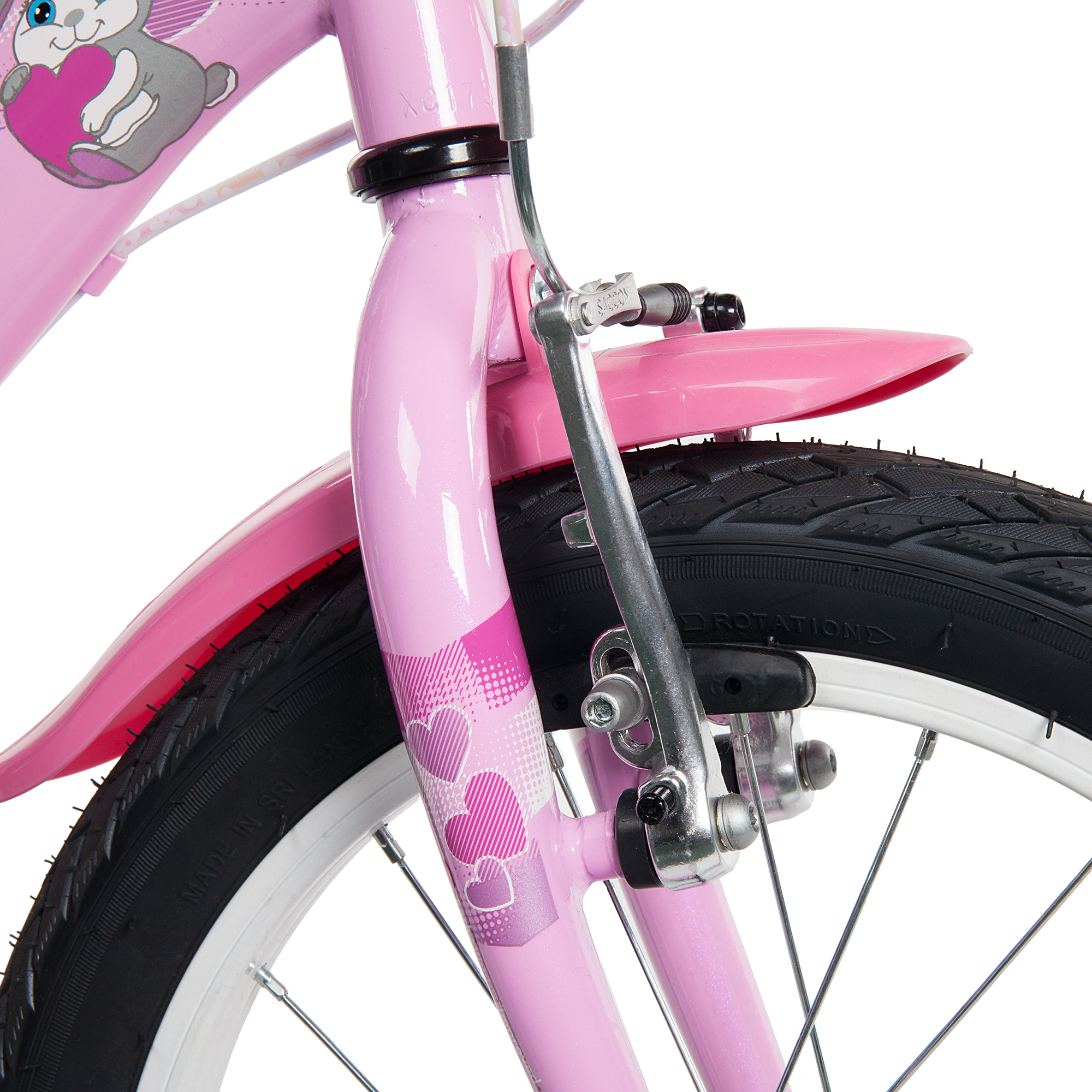фото Велосипед детский casadei venere 16 фиолетовый