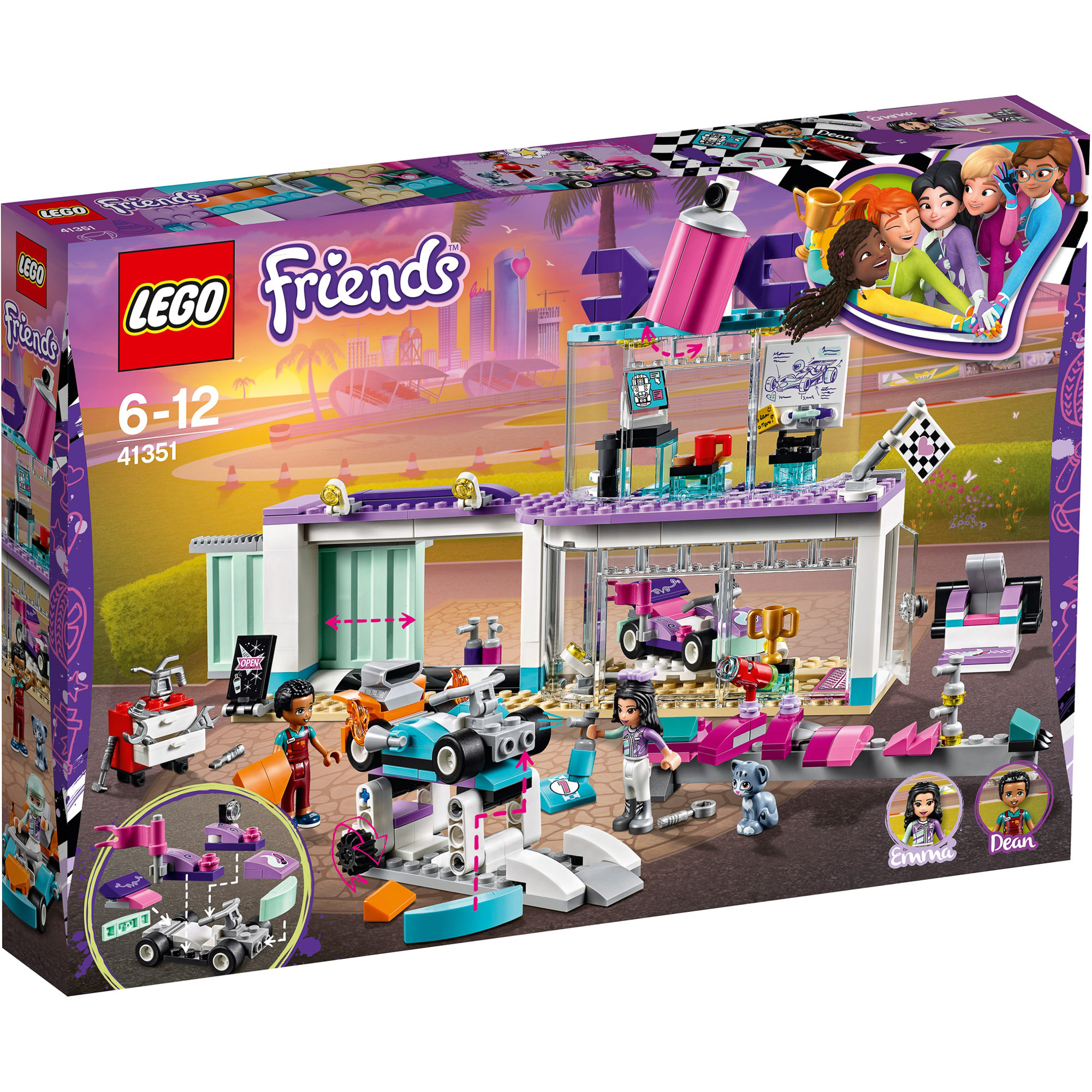 

Конструктор LEGO Friends Мастерская по тюнингу автомобилей