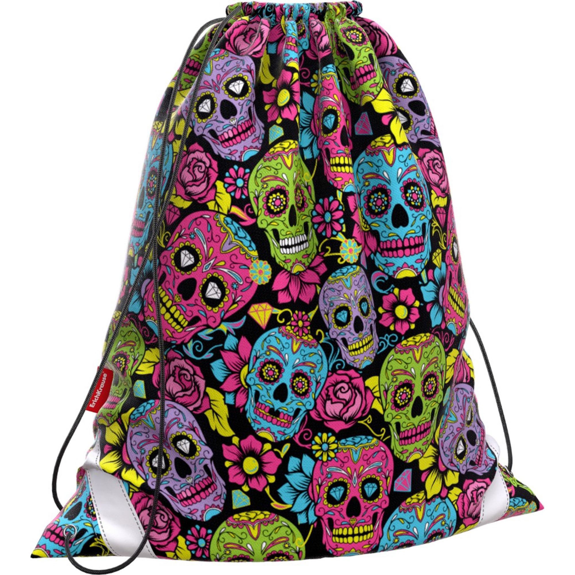 

Мешок для обуви 365x440мм funny skulls Erich krause