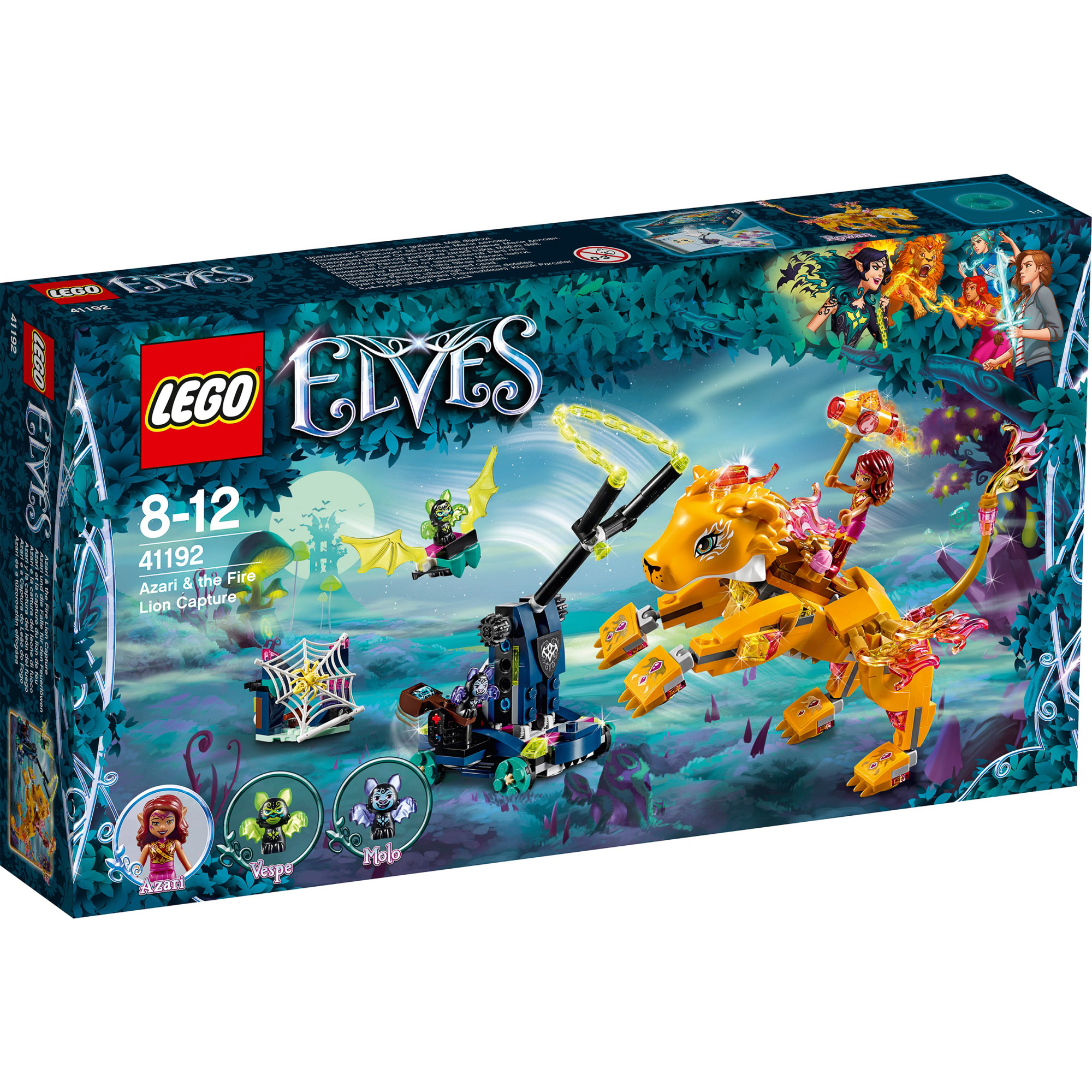 

Конструктор LEGO Elves Ловушка для Азари и огненного льва