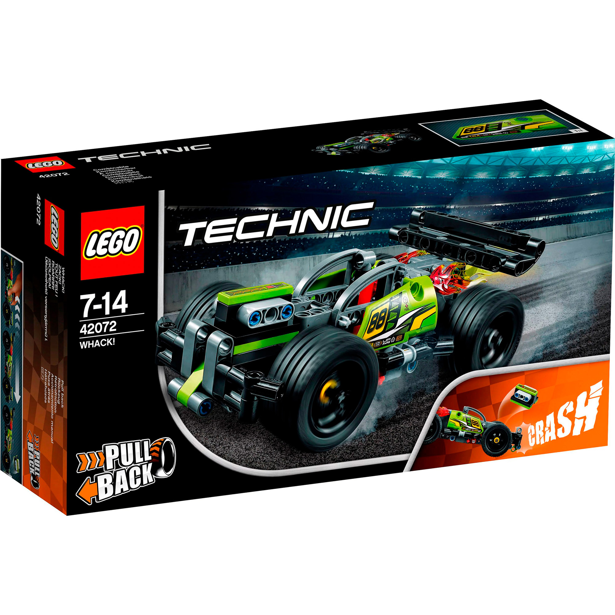 

Конструктор LEGO Technic Зеленый гоночный автомобиль