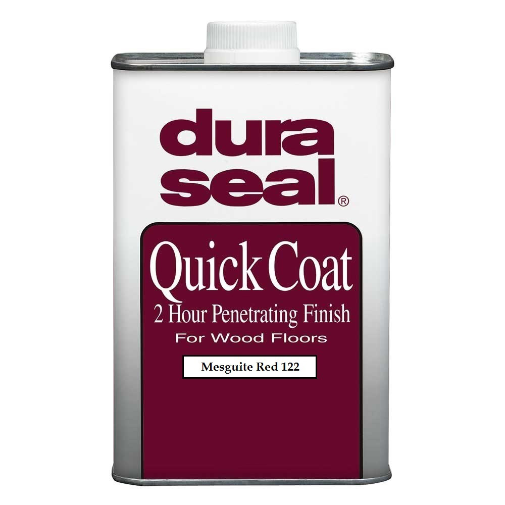 Масло для пола DuraSeal Quick Coat 122, Mesquite Red - Мескит красный, кварта 0,95л.