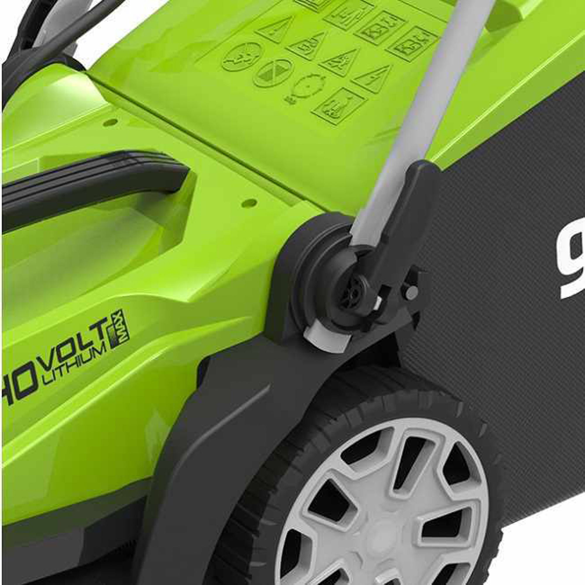 фото Газонокосилка greenworks g40lm35