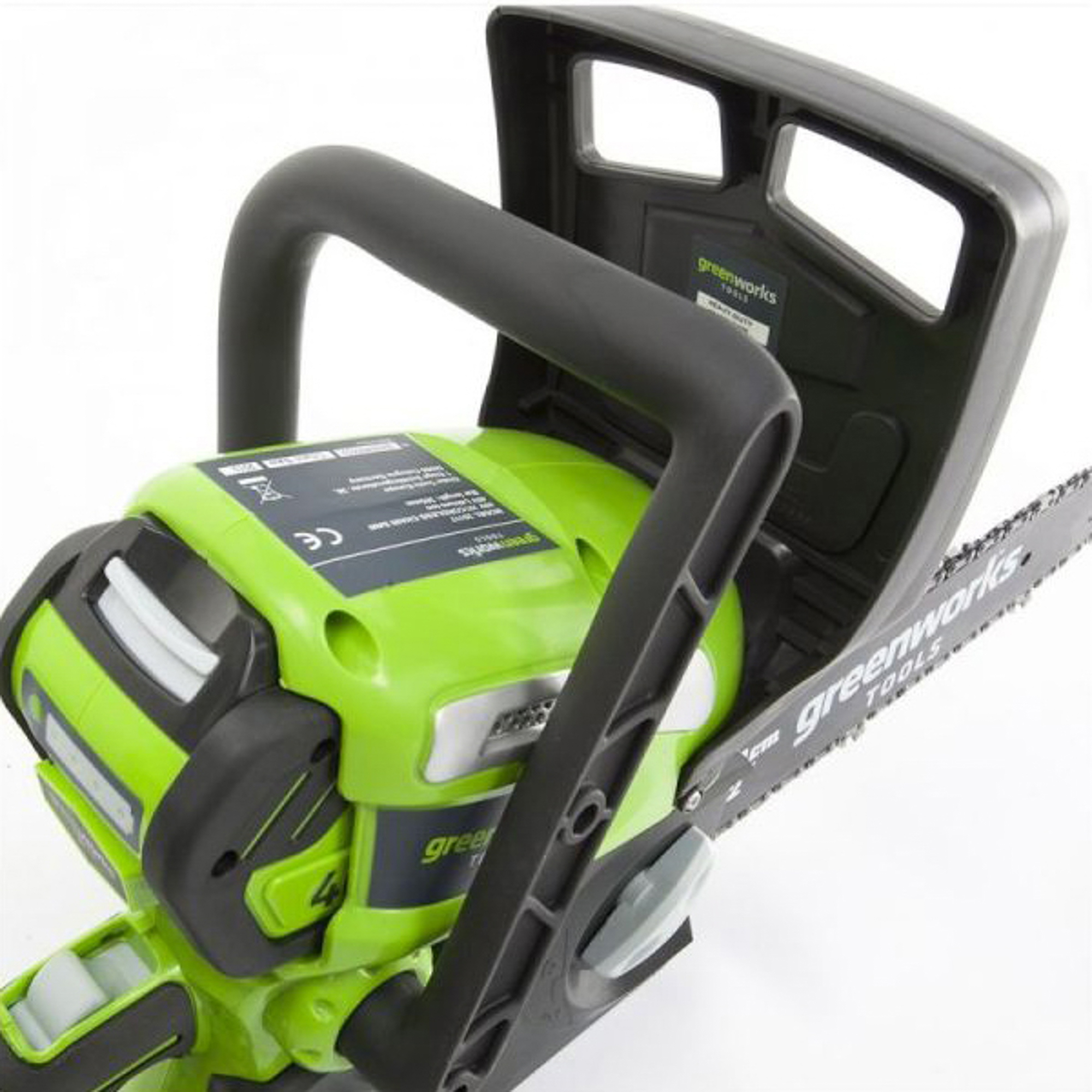 фото Пила цепная greenworks g-max g40cs30 20117ub