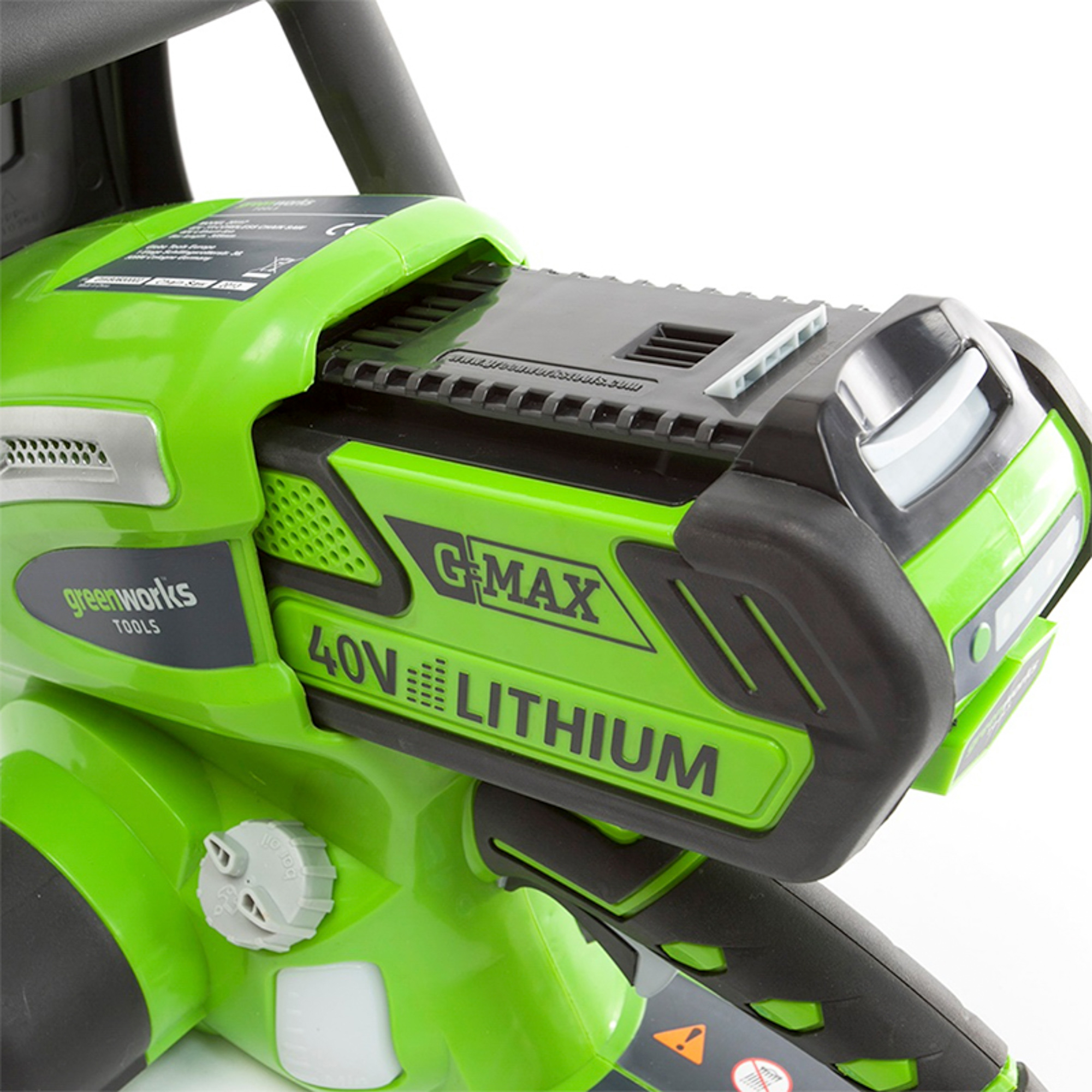 фото Пила цепная greenworks g-max g40cs30 20117ub