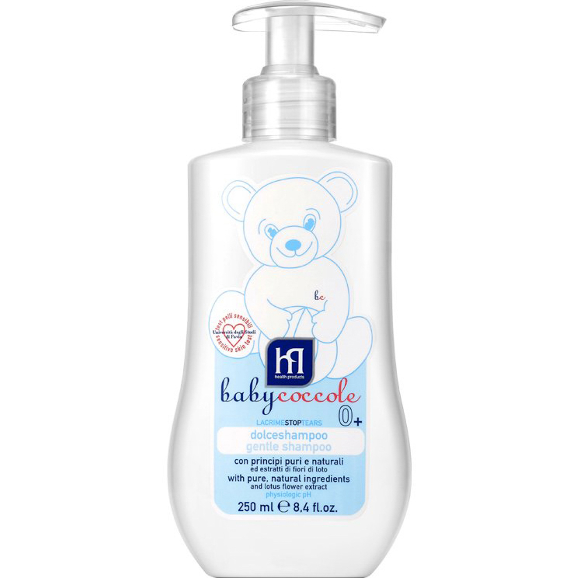 фото Шампунь babycoccole the bath gentle shampoo 250 мл