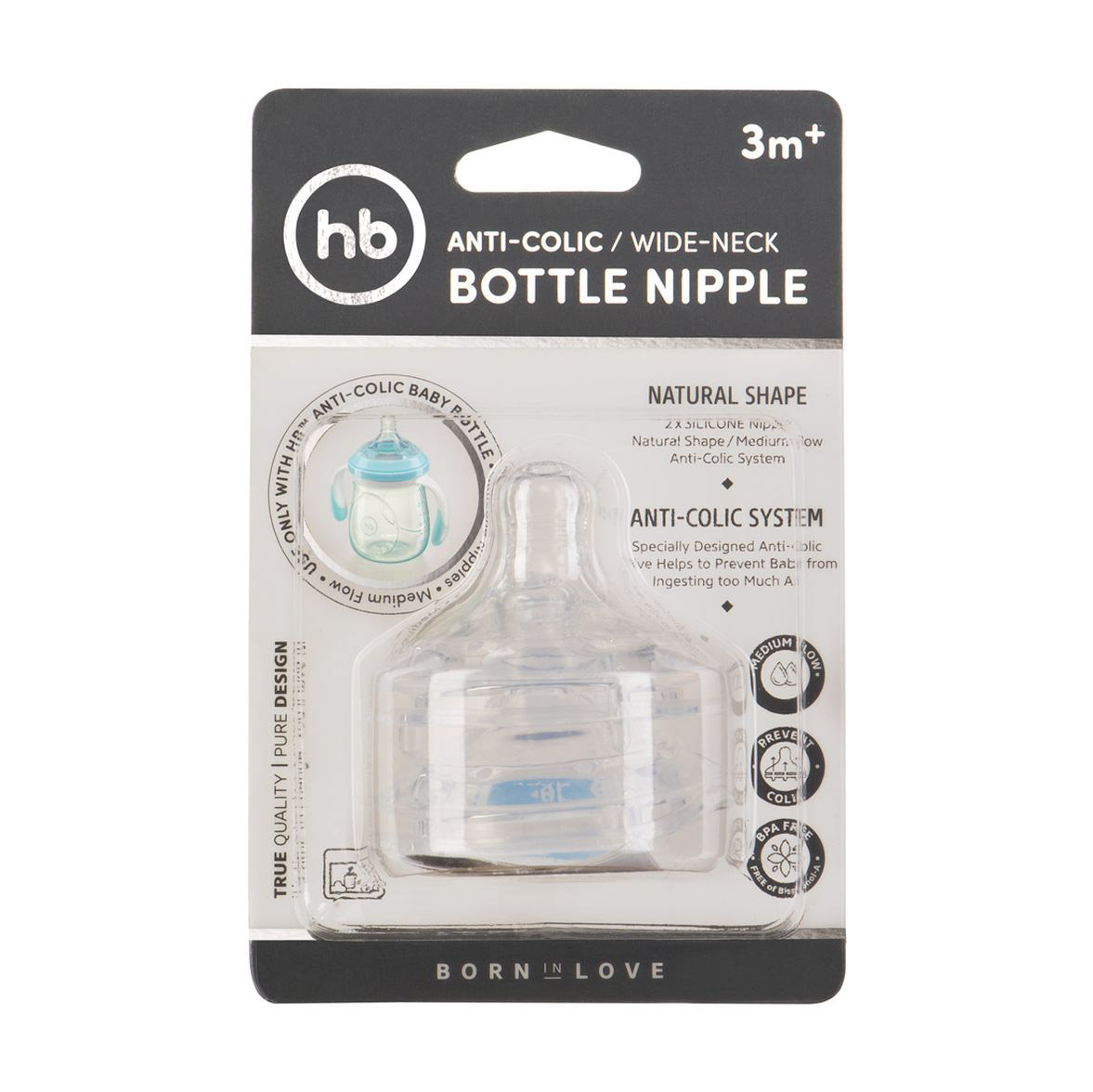 фото Соска happy baby антиколиковая bottle nipple