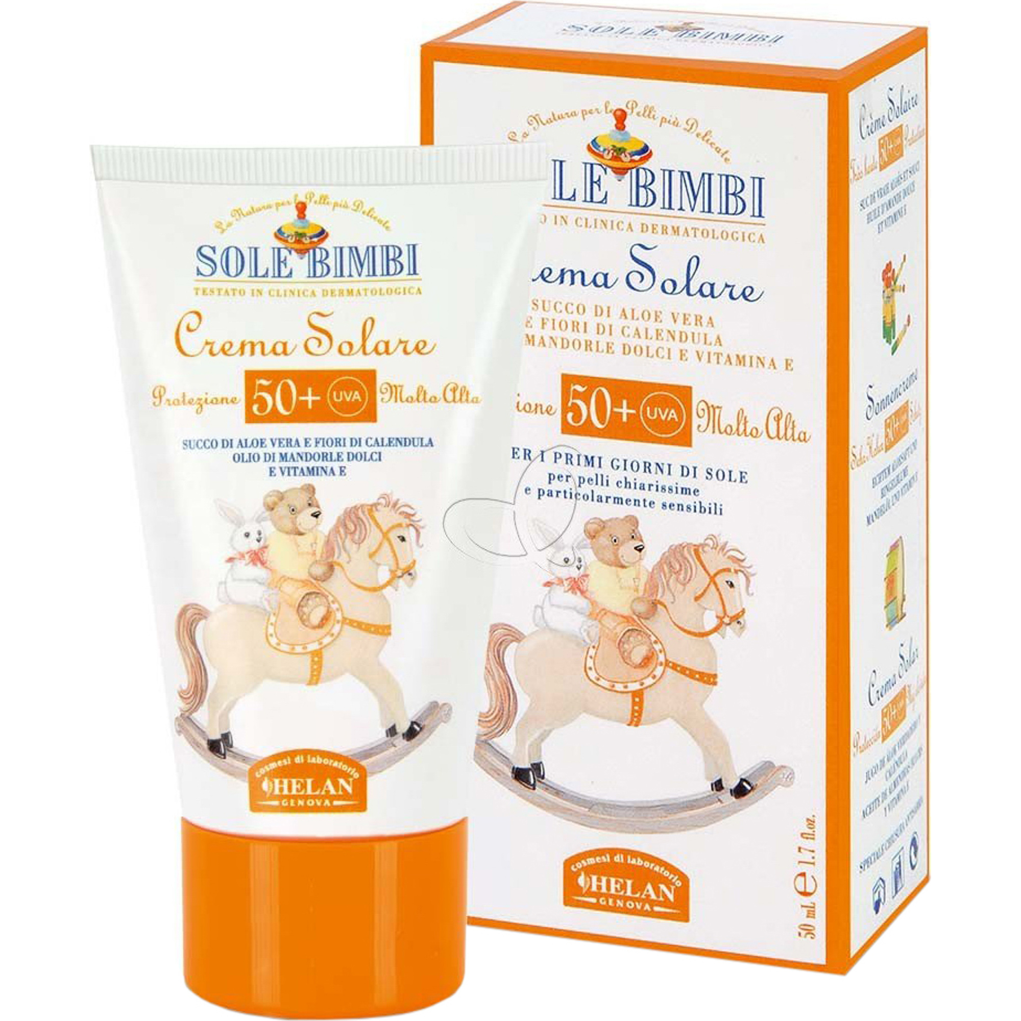 

Солнцезащитный крем Helan Sole Bimbi Crema Solare SPF50+ 50 мл