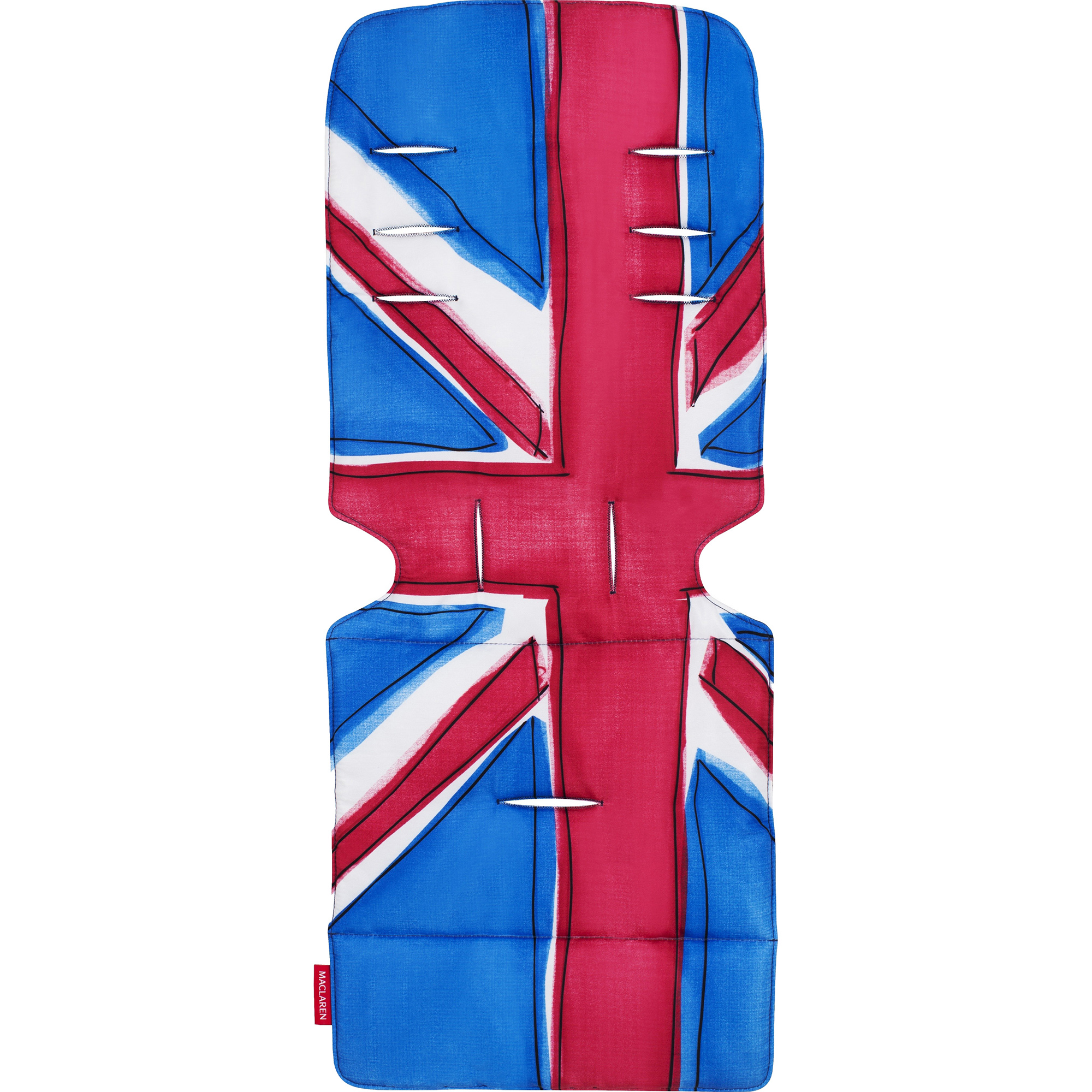 фото Матрас в коляску maclaren union jack princess blue