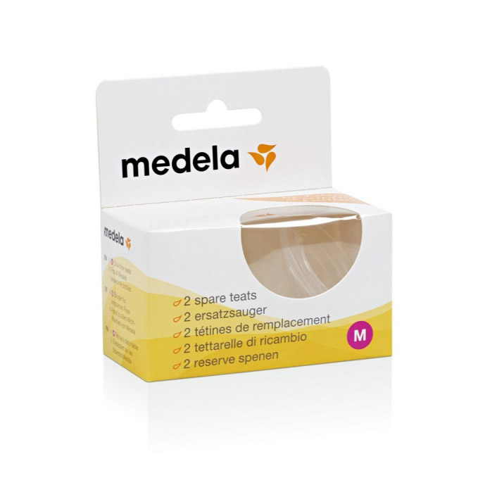 фото Соска medela силиконовая m от 3-х месяцев 2 шт