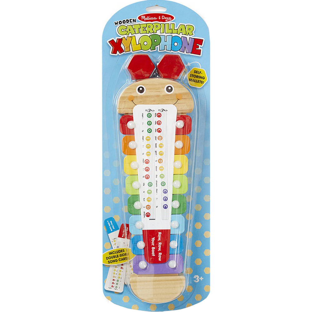 фото Игровой набор melissa & doug гусеница ксилофон