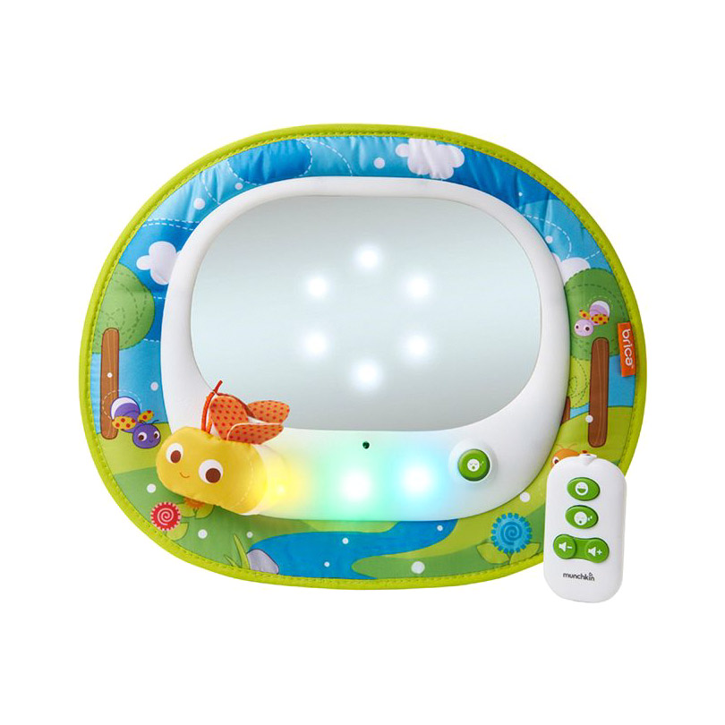 фото Зеркало munchkin для контроля за ребенком в автомобиле firefly™ baby in-sight® mirror