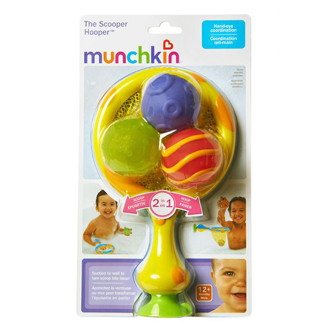 фото Игрушка для ванной munchkin кольцо с мячиками брызгалками