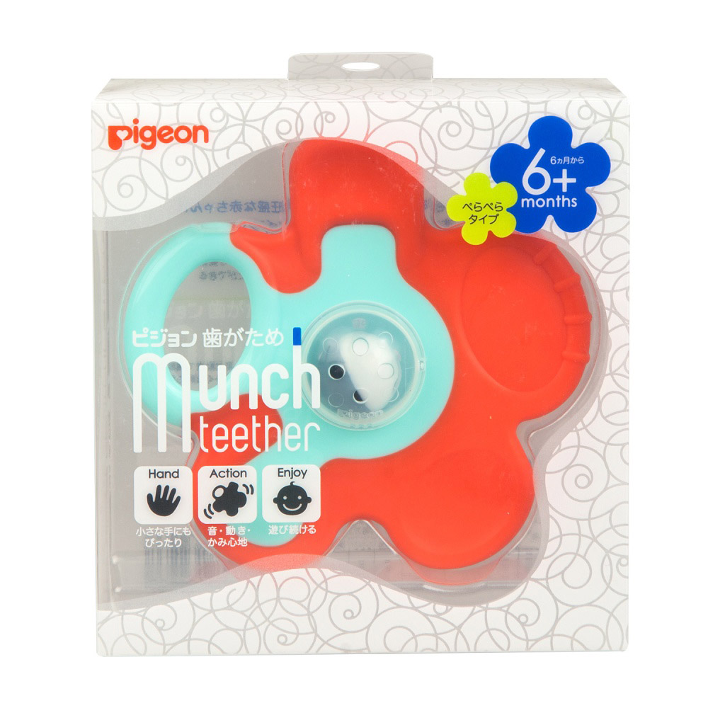 фото Прорезыватель pigeon munch teether с 6-ти месяцев