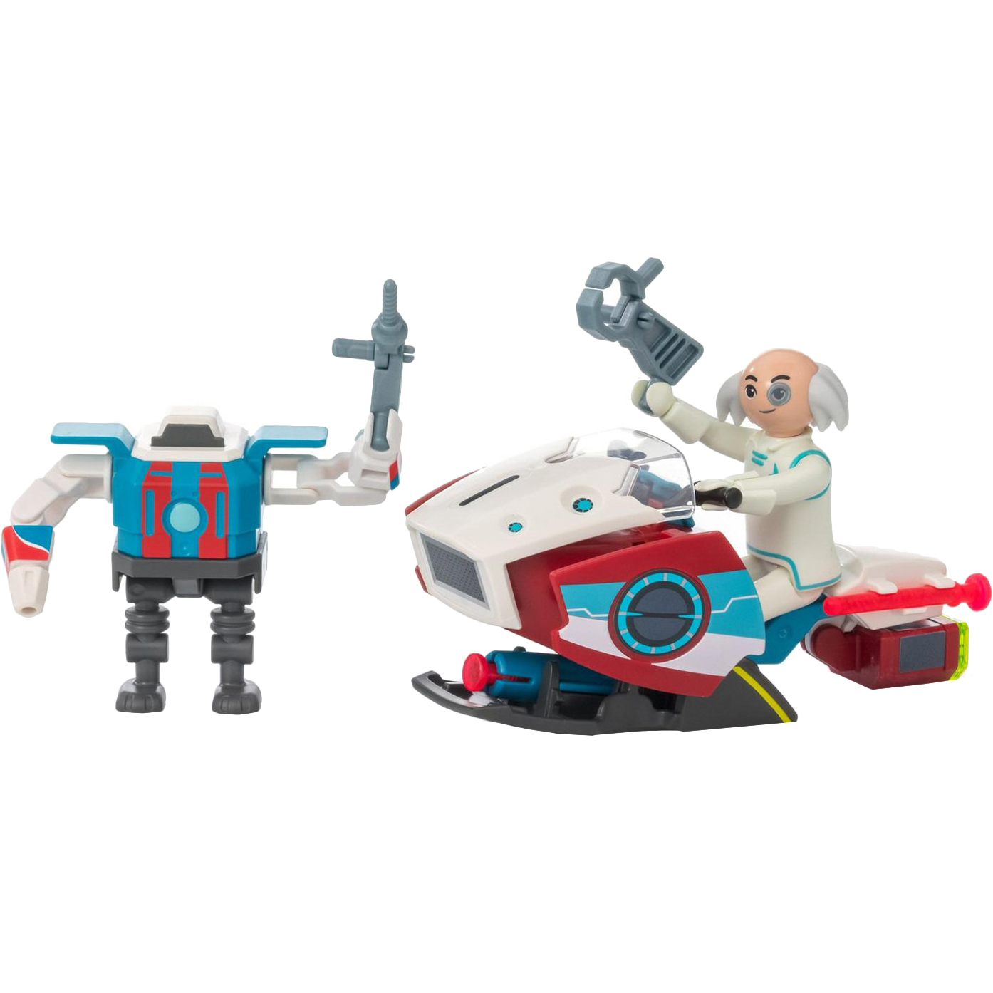 фото Игровой набор playmobil супер4: скайджет с доктором х и робот