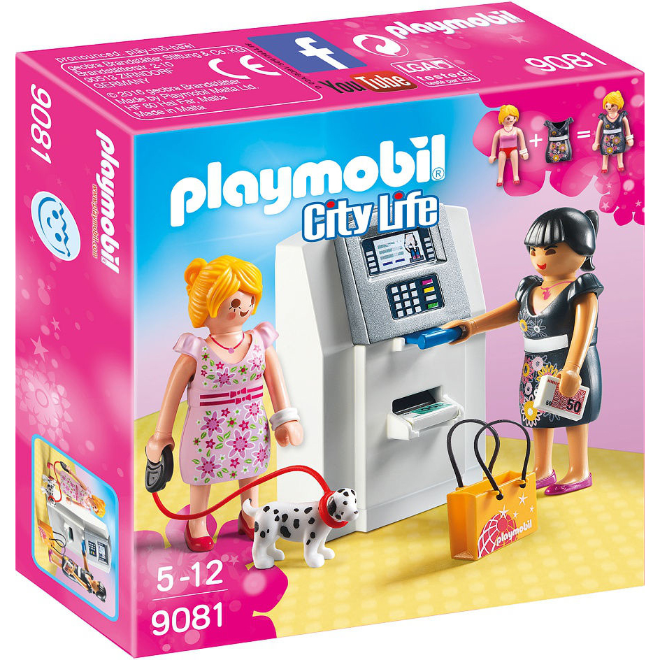 фото Игровой набор playmobil шопинг: банкомат