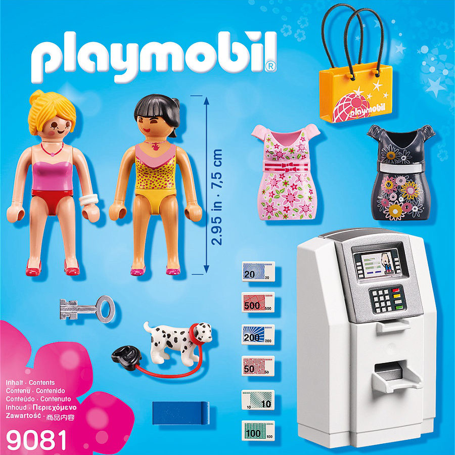 фото Игровой набор playmobil шопинг: банкомат