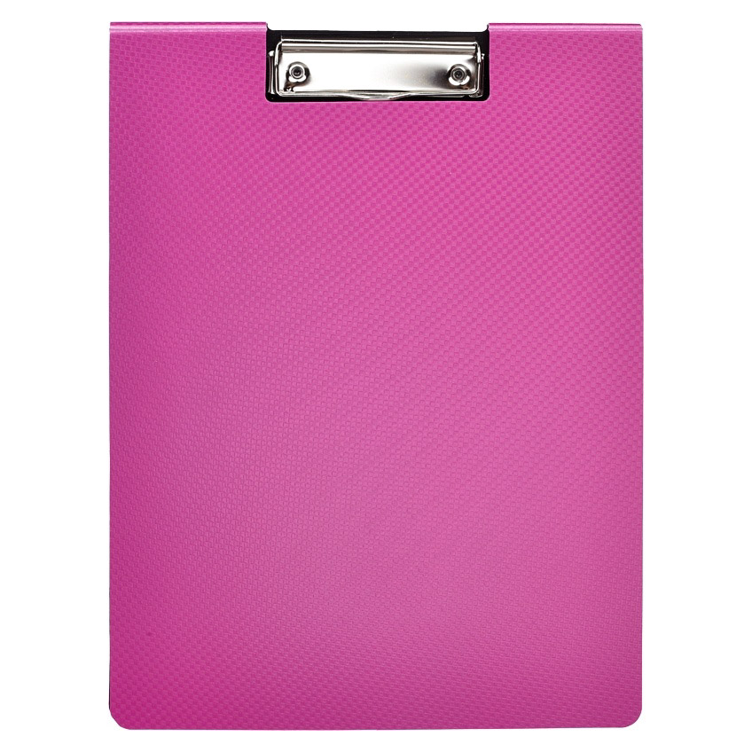 фото Папка-планшетс зажимом и крышкой attache selection а4 розовая