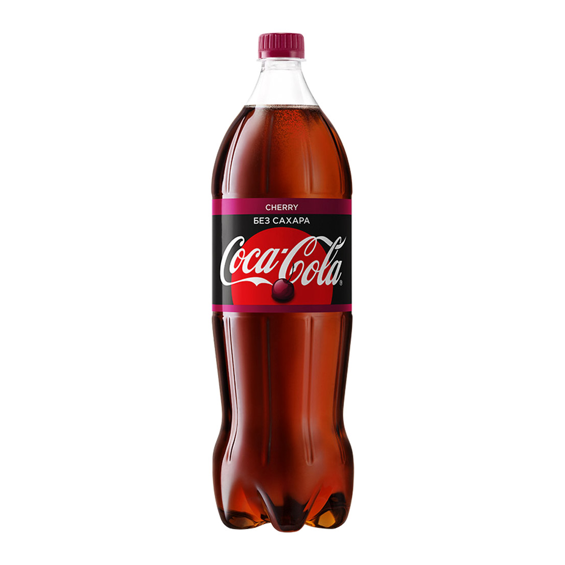 фото Напиток газированный coca-cola cherry zero 1,5 л