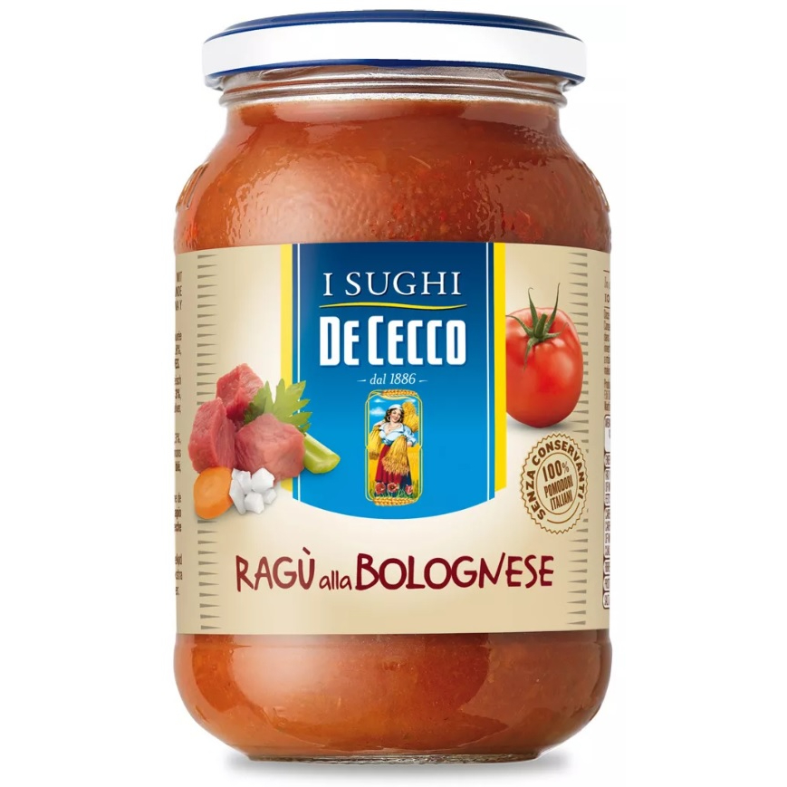 фото Соус de cecco ragu alla bolognese (рагу болоньезе), 400 г