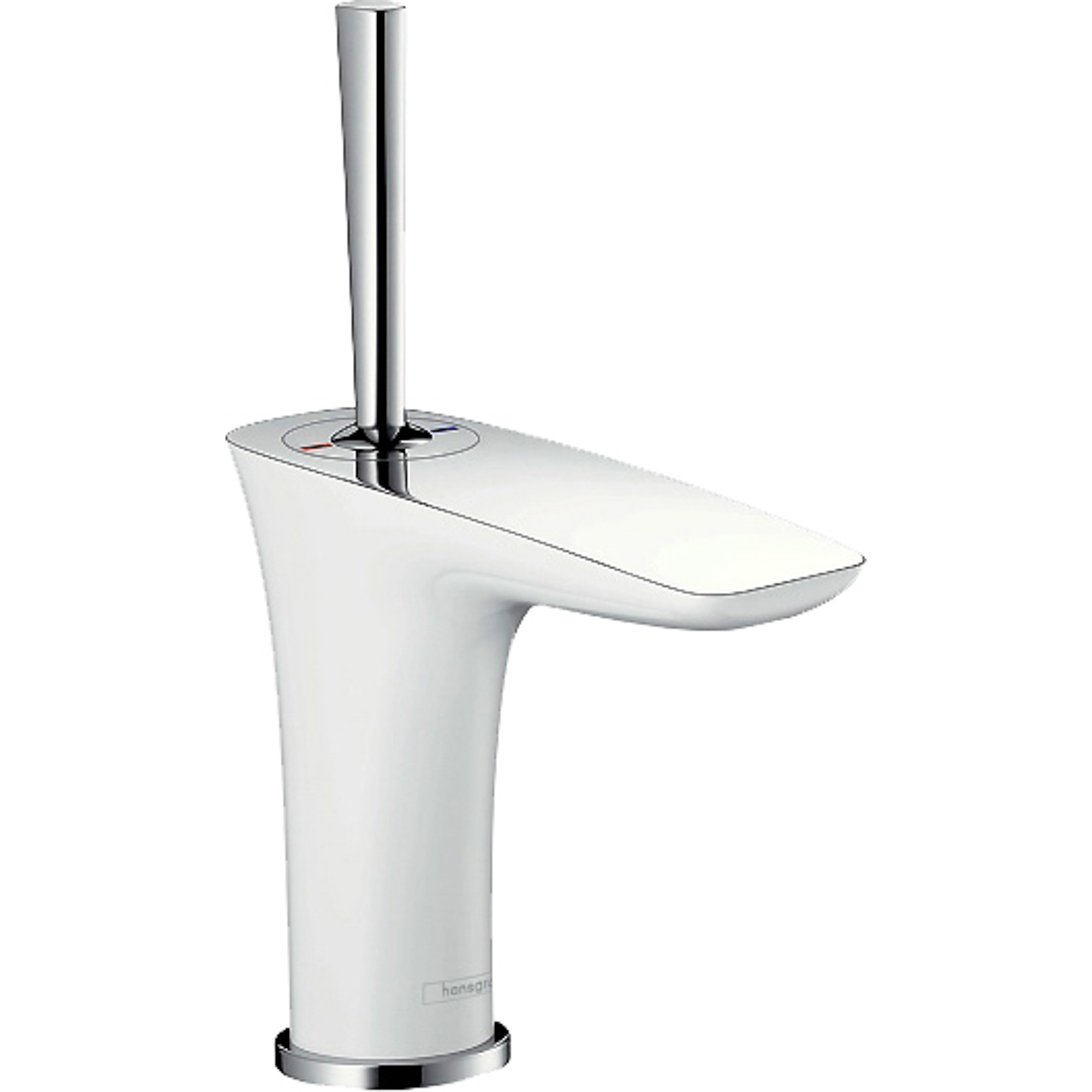 

Смеситель для раковины Hansgrohe PuraVida 15075400, Хром / белый