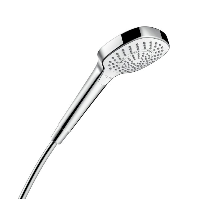 

Лейка для душа Hansgrohe Croma 26810400, Хром / белый