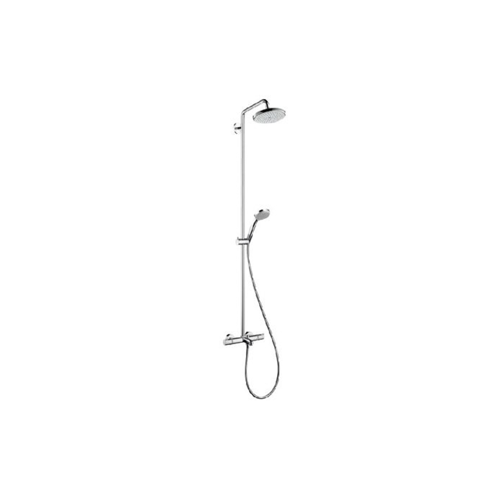 

Душевая система Hansgrohe Croma 220 Showerpipe 27223000, Хром