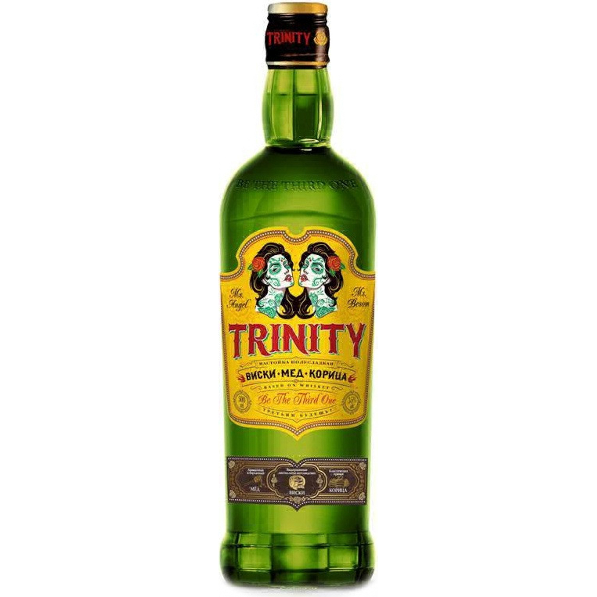 фото Настойка trinity виски, мед, корица 35% 0,5 л