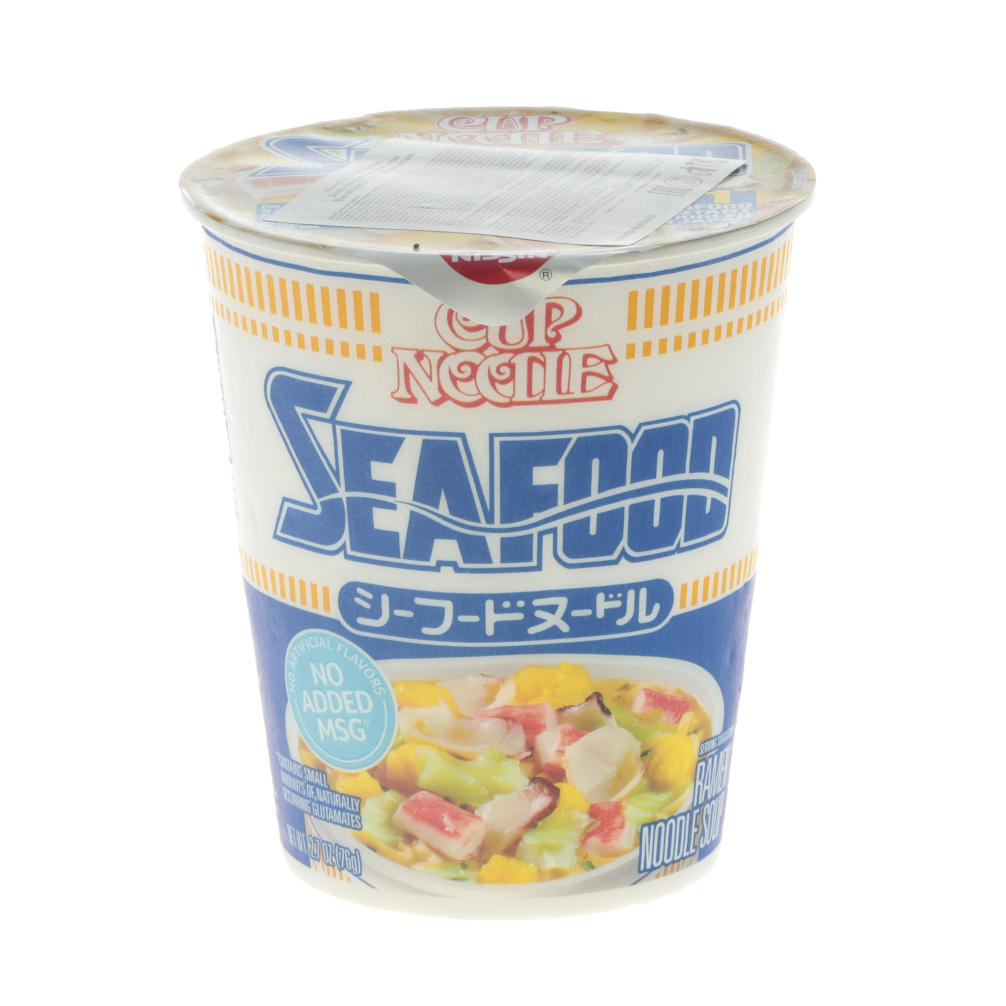 Лапша быстрого приготовления Nissin Cup Noodle с морепродуктами 76 г