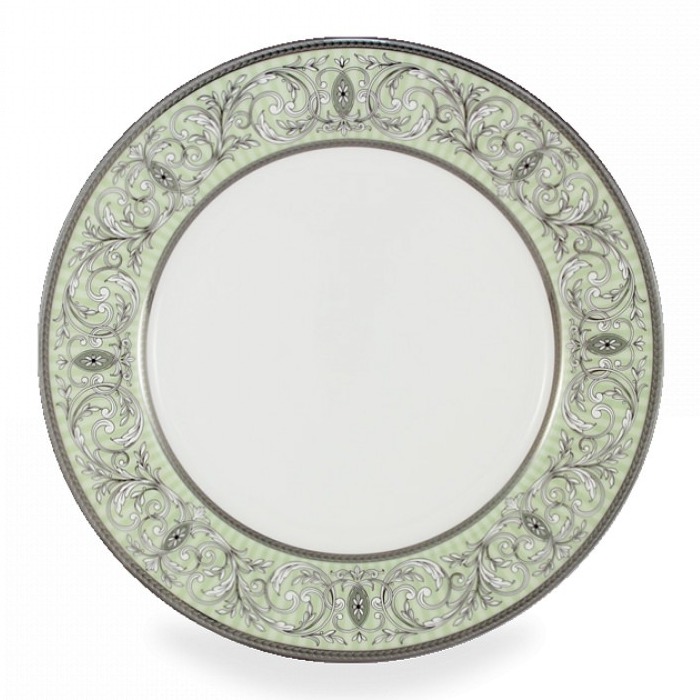 Набор из 6 обеденных тарелок Narumi Блеск 27 см, цвет зеленый - фото 2