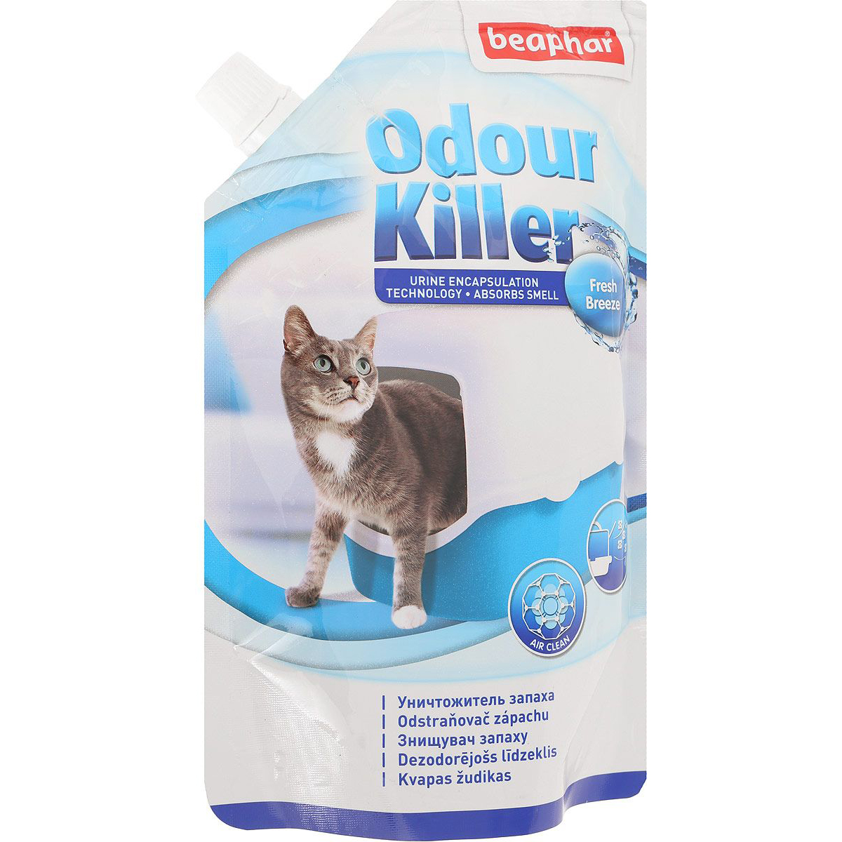 Уничтожитель запаха Beaphar Для кошачьих туалетов Odour Killer 400 г