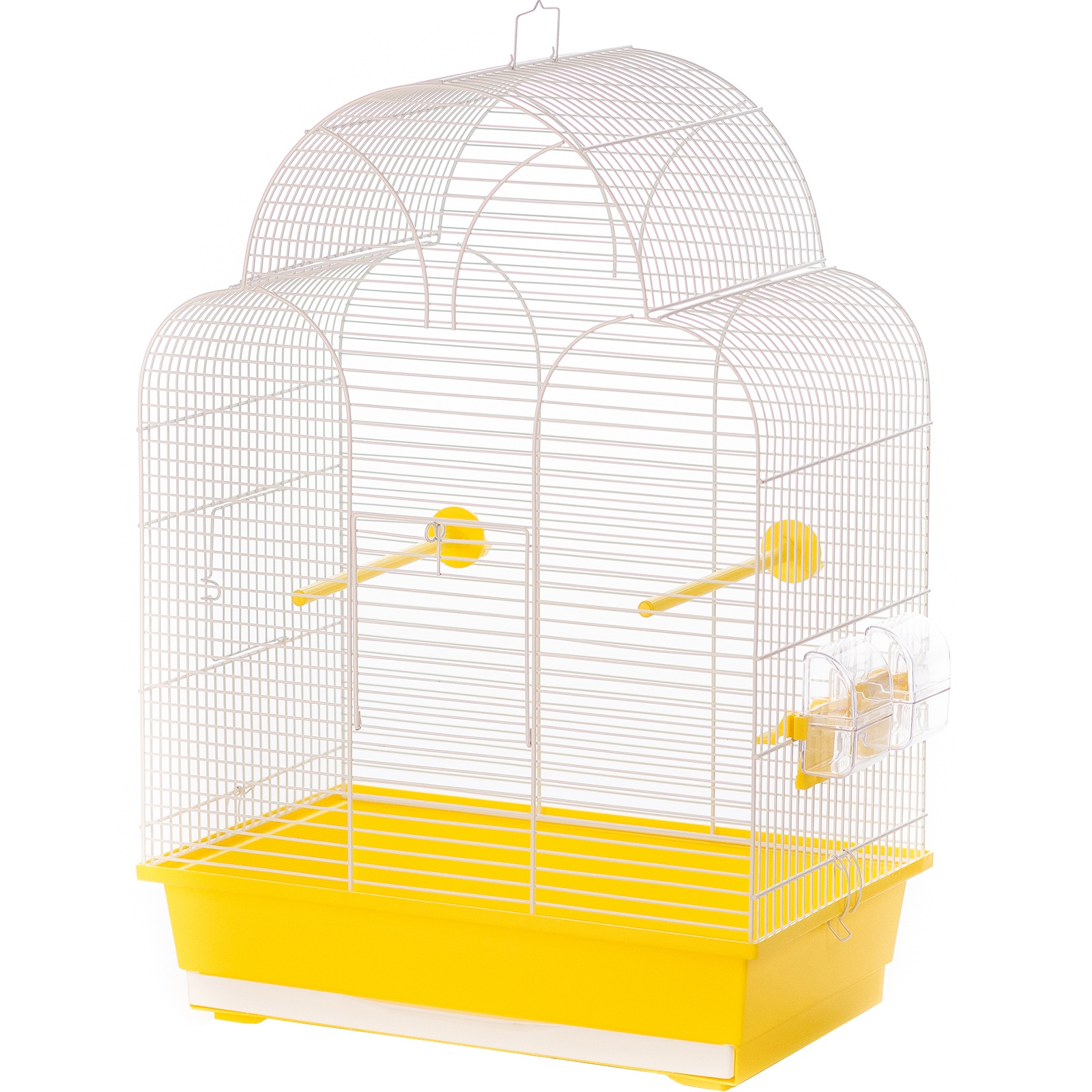 Клетка для птиц INTER-ZOO Sonia в ассортименте, цвет желтый