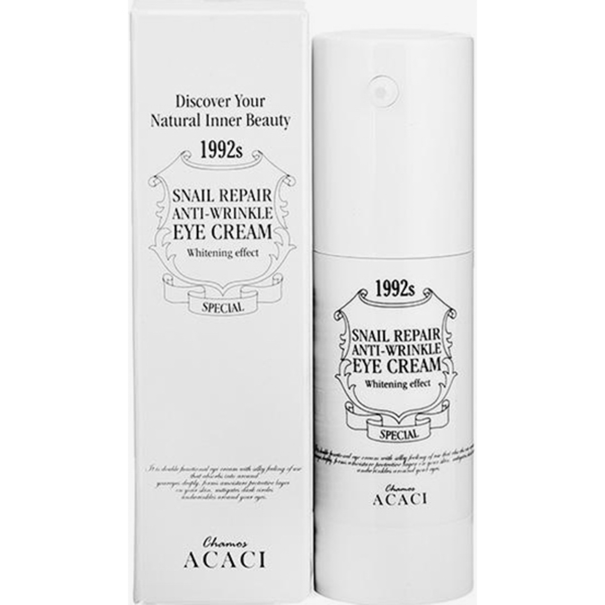 Крем для век Chamos Acaci Snail Repair Anti-Wrinkle Eye Cream 30 мл - фото 2