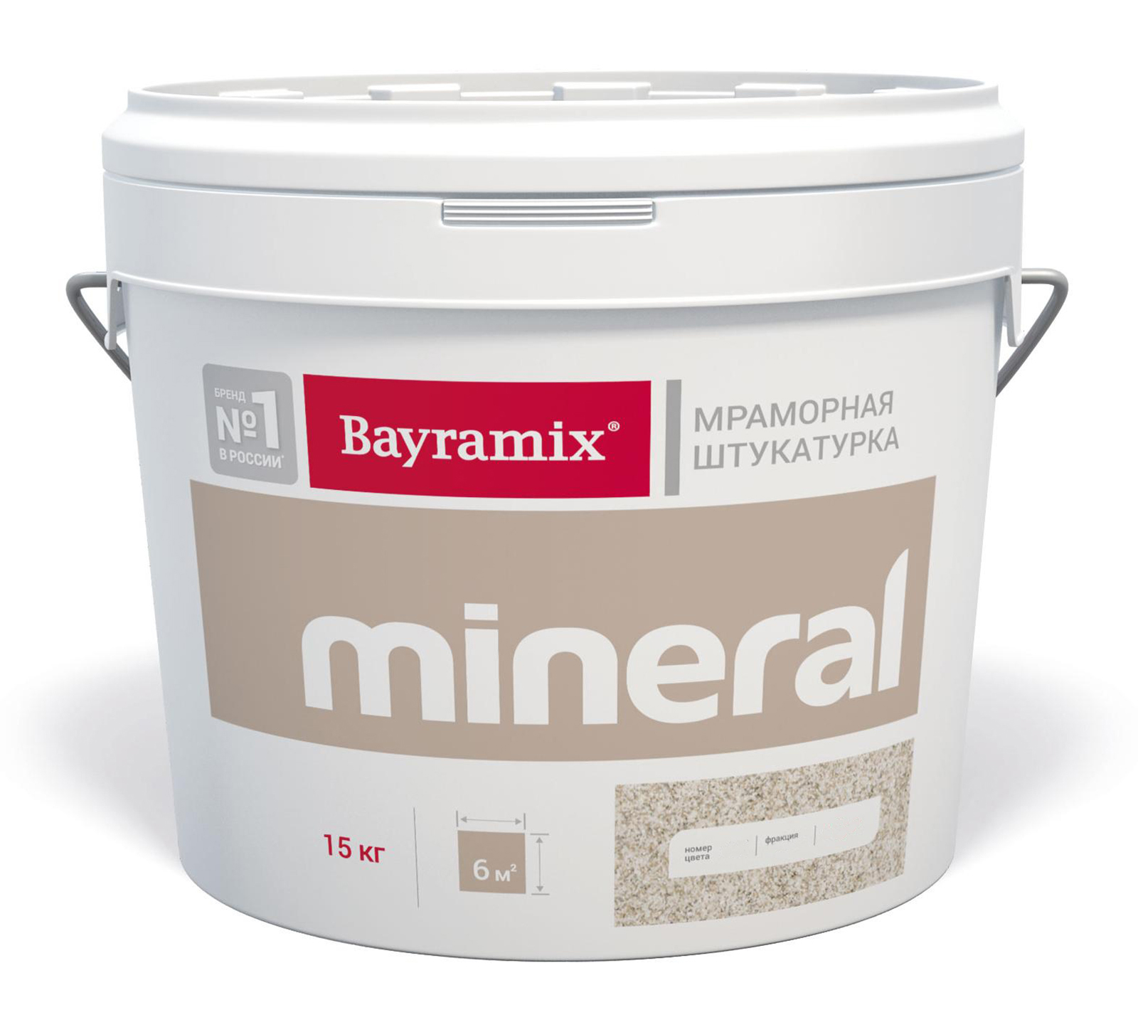 фото Штукатурка мраморная bayramix mineral 354. 15 кг