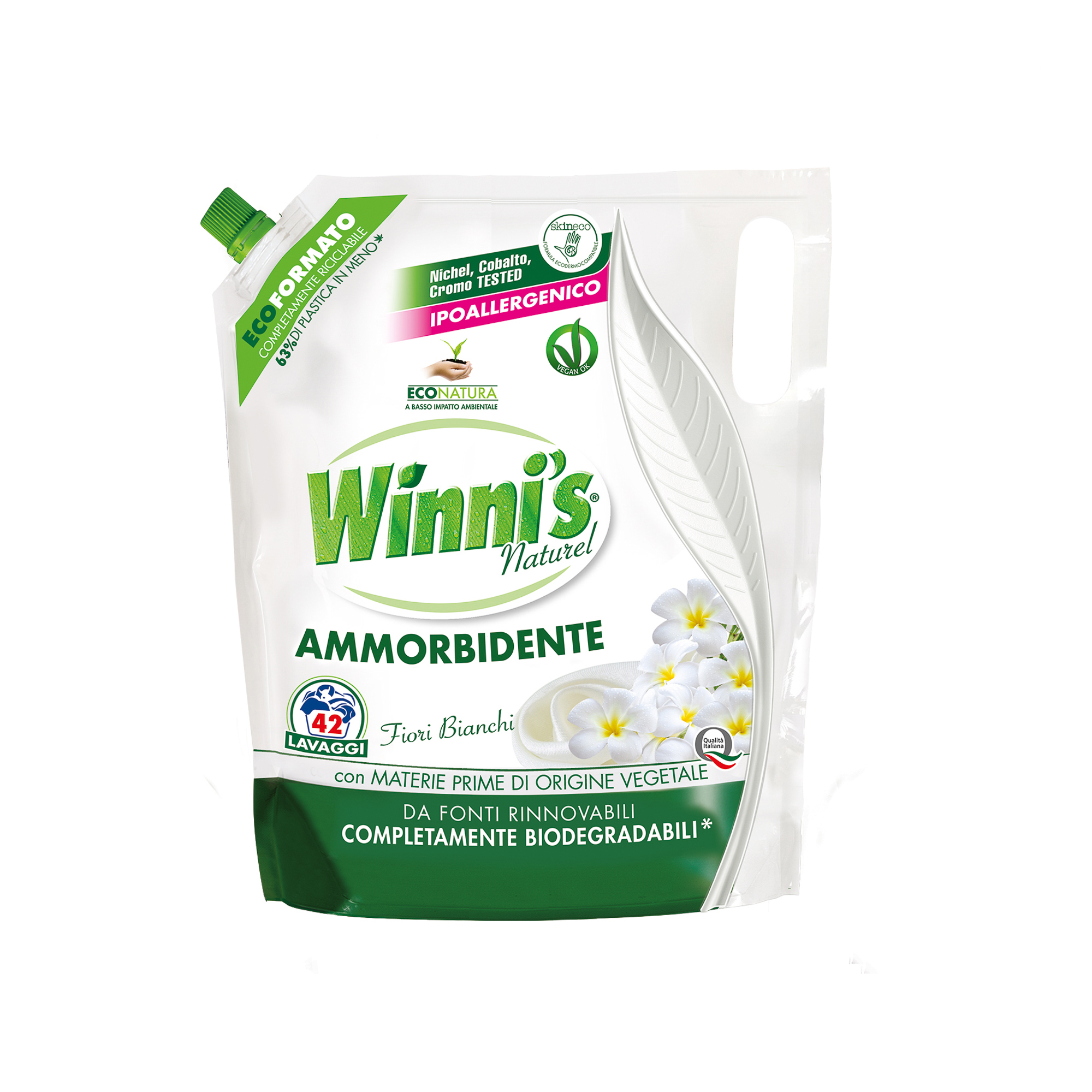 Кондиционер Winni's для белья Белые Цветы 1.5 л - фото 1