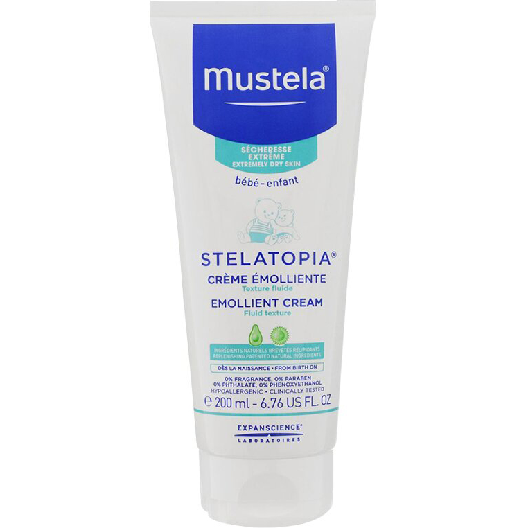 фото Крем детский mustela stelatopia 200 мл