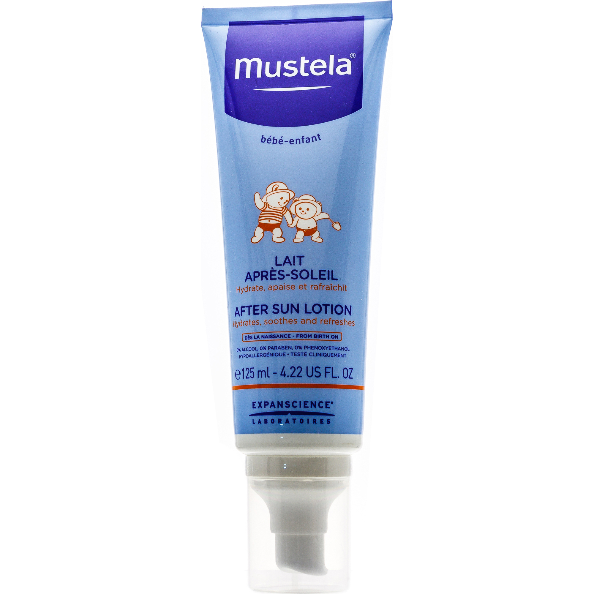 фото Детское молочко после загара mustela sun 125 мл