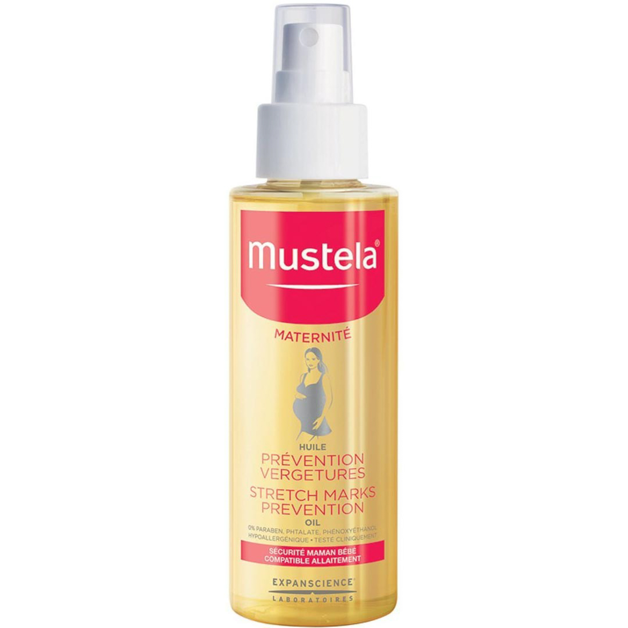 фото Масло для тела mustela stretch marks prevention oil 105 мл